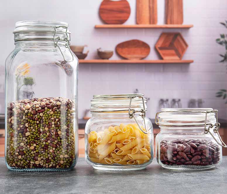 glass pantry jars, glass pantry jars Suppliers and Manufacturers at