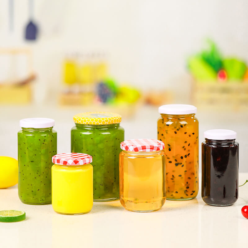 6 Glass Food Jars for Pantry Organizing